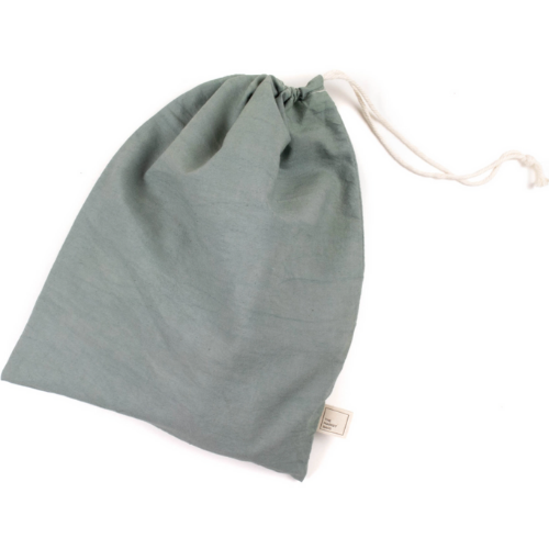 Large Organic Cotton Muslin Produce/ Bulk Bag - Fern