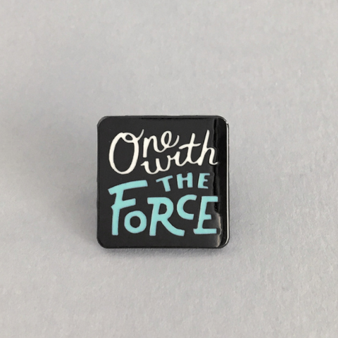 One with the Force Enamel Pin