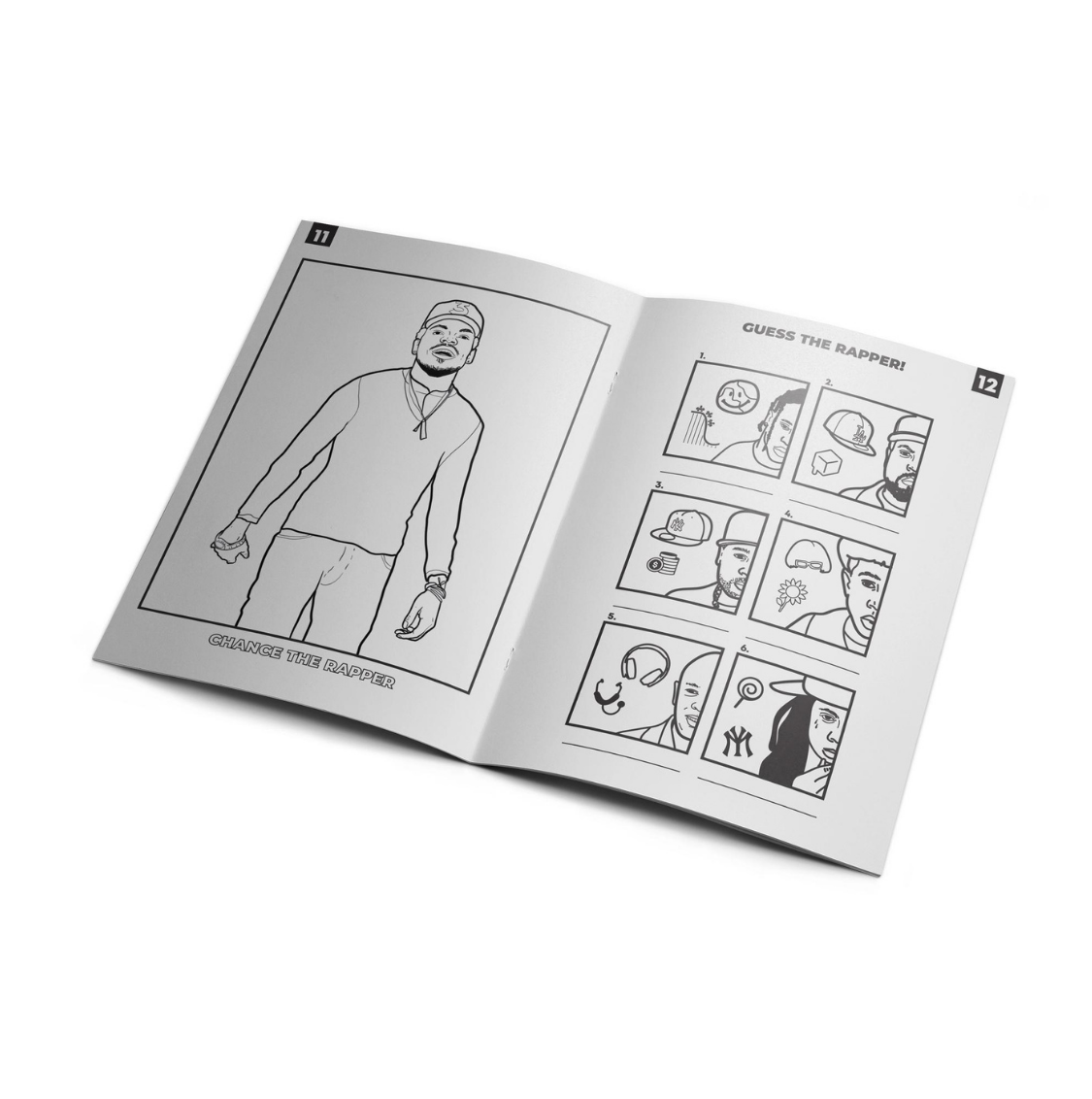 Rap Legends Activity Book