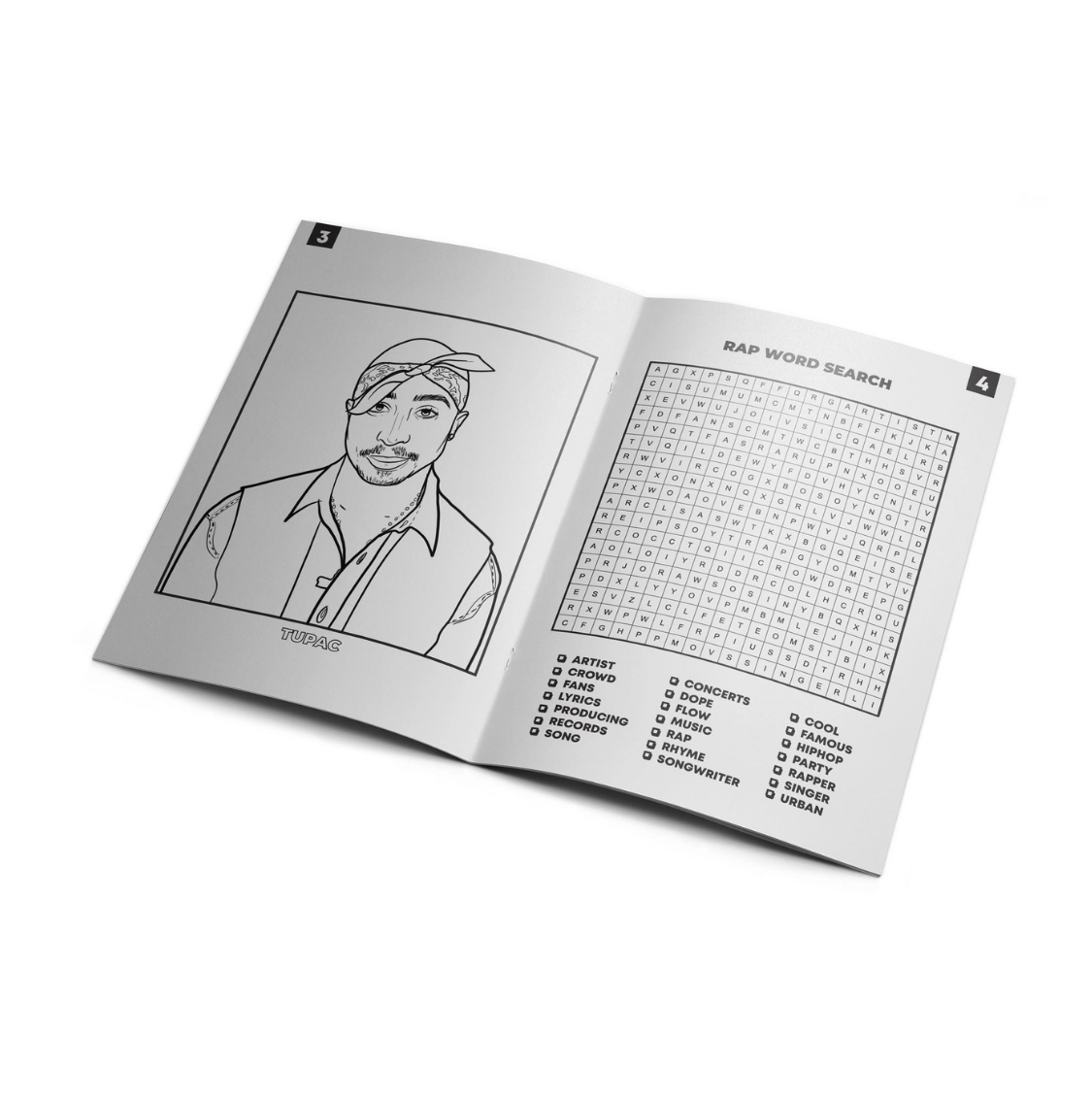 Rap Legends Activity Book