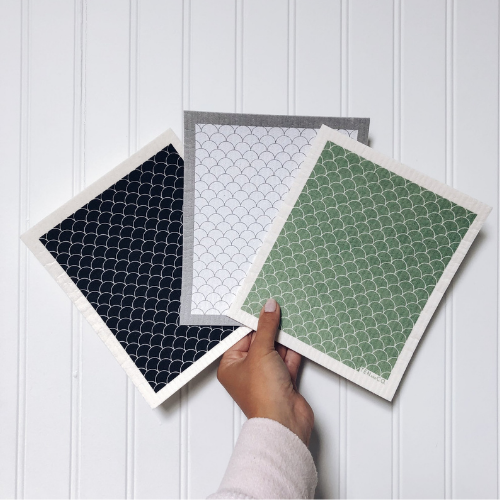 Scallop Swedish Sponge Cloth