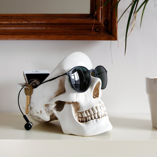 Skull Tidy - White