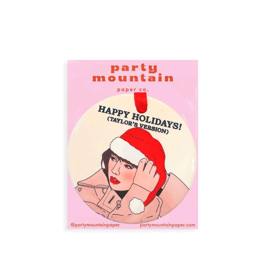 Taylor's Holiday Ornament