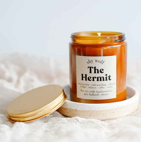 The Hermit - Soy Candle - Spirituality, Tarot, Boho