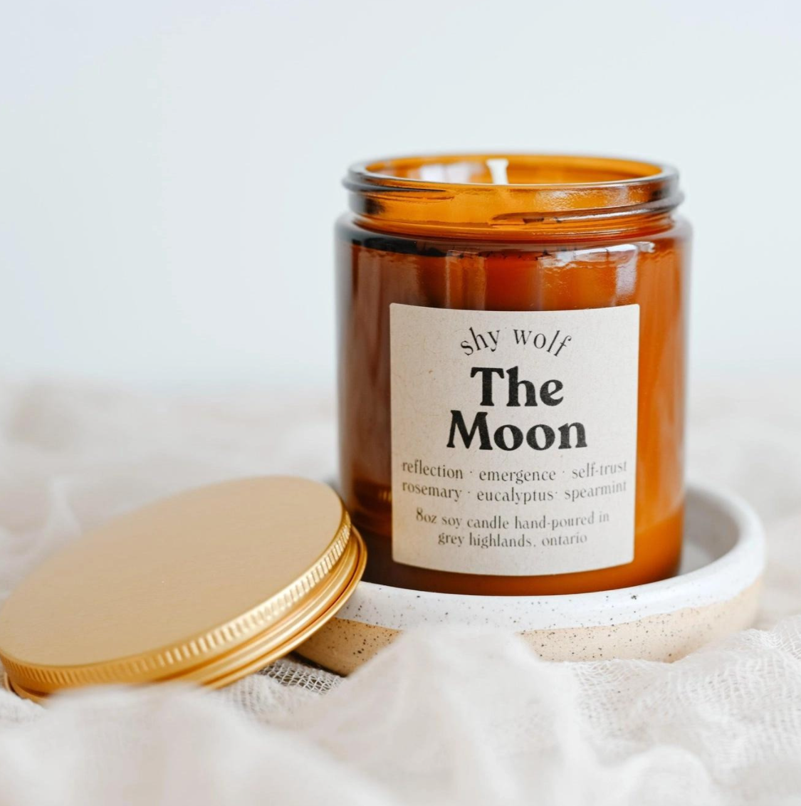 The Moon Candle - Tarot Soy Candle