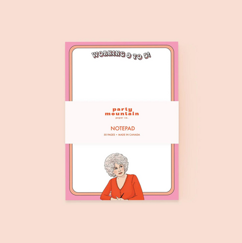Workin' 9 to 5 Notepad
